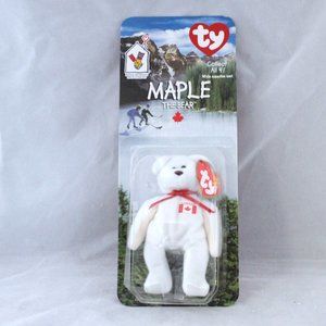 Mc Donalds Ty Beanie Babies Maple The Bear Sealed Pkg